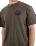 The Hurley Mens Built Eagle T-Shirt in Cargo