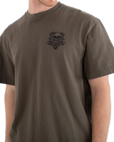 The Hurley Mens Built Eagle T-Shirt in Cargo