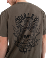 The Hurley Mens Built Eagle T-Shirt in Cargo