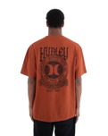 The Hurley Mens Built Live Fast T-Shirt in Ranger