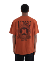 The Hurley Mens Built Live Fast T-Shirt in Ranger