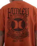 The Hurley Mens Built Live Fast T-Shirt in Ranger