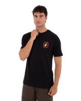 The Hurley Mens Printing Press Berjim T-Shirt in Black