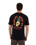 The Hurley Mens Printing Press Berjim T-Shirt in Black