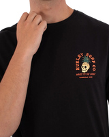 The Hurley Mens Printing Press Berjim T-Shirt in Black