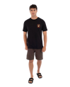 The Hurley Mens Printing Press Berjim T-Shirt in Black