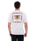 The Hurley Mens Printing Press Bolud T-Shirt in White