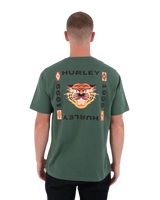 The Hurley Mens Printing Press Bolud T-Shirt in Riverdale