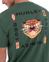 The Hurley Mens Printing Press Bolud T-Shirt in Riverdale
