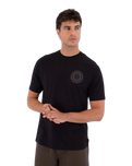 The Hurley Mens Printing Press Cordob T-Shirt in Black