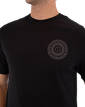 The Hurley Mens Printing Press Cordob T-Shirt in Black