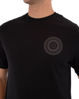The Hurley Mens Printing Press Cordob T-Shirt in Black