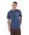 The Hurley Mens Printing Press Cordob T-Shirt in Grey Teal