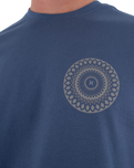 The Hurley Mens Printing Press Cordob T-Shirt in Grey Teal