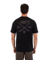 The Hurley Mens Printing Press Evy T-Shirt in Black