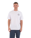 The Hurley Mens Printing Press Evy T-Shirt in White