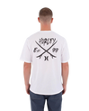 The Hurley Mens Printing Press Evy T-Shirt in White
