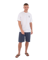 The Hurley Mens Printing Press Evy T-Shirt in White