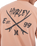 The Hurley Mens Printing Press Evy T-Shirt in Beach Clay