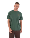 The Hurley Mens Printing Press Savage T-Shirt in Riverdale