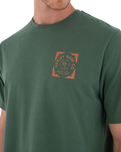 The Hurley Mens Printing Press Savage T-Shirt in Riverdale