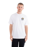 The Hurley Mens Printing Press Digeno T-Shirt in White