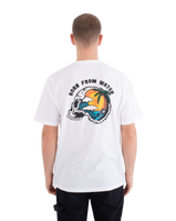 The Hurley Mens Printing Press Digeno T-Shirt in White