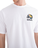 The Hurley Mens Printing Press Digeno T-Shirt in White