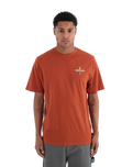 The Hurley Mens Printing Press Osmar T-Shirt in Ranger