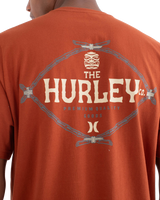 The Hurley Mens Printing Press Osmar T-Shirt in Ranger