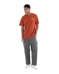 The Hurley Mens Printing Press Osmar T-Shirt in Ranger