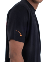 The Hurley Mens Hawaii Sunset T-Shirt in Black