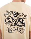 The Hurley Mens Trip T-Shirt in Plains