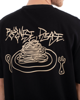 The Hurley Mens Pasta T-Shirt in Black