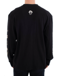 The Hurley Mens Trip Long Sleeve T-Shirt in Black