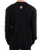 The Hurley Mens Trip Long Sleeve T-Shirt in Black