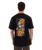 The Hurley Mens Tattoo Trudy Skull T-Shirt in Black