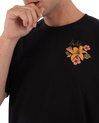 The Hurley Mens Tattoo Trudy Skull T-Shirt in Black
