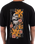 The Hurley Mens Tattoo Trudy Skull T-Shirt in Black