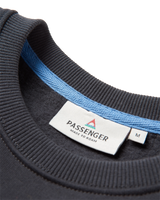 The Passenger Mens Vita Sweatshirt in Black