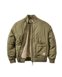 The Passenger Womens Lucia Bomber Jacket in Dusty Olive