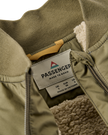 The Passenger Womens Lucia Bomber Jacket in Dusty Olive