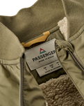 The Passenger Womens Lucia Bomber Jacket in Dusty Olive