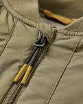 The Passenger Womens Lucia Bomber Jacket in Dusty Olive