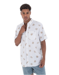 The Hurley Mens One And Only Stretch Shirt in Bone 2