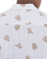 The Hurley Mens One And Only Stretch Shirt in Bone 2