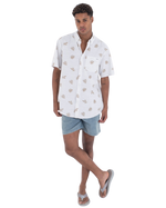 The Hurley Mens One And Only Stretch Shirt in Bone 2