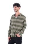 The Hurley Mens Portland Organic Flannel Shirt in Malverde