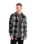 The Hurley Mens Heavy Weight Flannel Shirt in Black