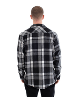 The Hurley Mens Heavy Weight Flannel Shirt in Black